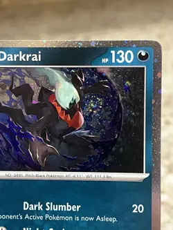 Pokemon TCG ~ Darkrai Cosmos Holo RARE 🌀BIG SWIRL🌀 [Obsidian Flames 136/197] - Image 4
