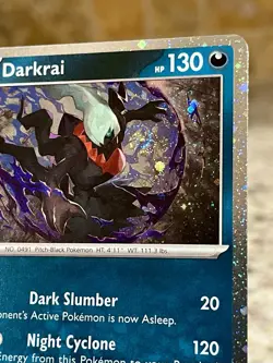 Pokemon TCG ~ Darkrai Cosmos Holo RARE 🌀BIG SWIRL🌀 [Obsidian Flames 136/197] - Image 5