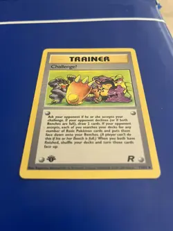 Challenge! 74/82 NM Team Rocket 1st Edition Pokemon Card Snorlax Machamp Arbok + - Image 2