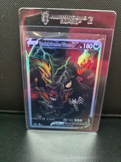 CUSTOMmade madeTOorder full art holo pokemon card PTL675 Venom Gengar Darkrai - Image 1
