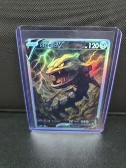 CUSTOMmade madeTOorder full art holo pokemon card PTL656 Steelix - Image 1