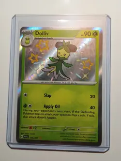 Dolliv #103/091 Paldean Fates Shiny Holo Rare Pokemon TCG Near Mint Condition - Image 1