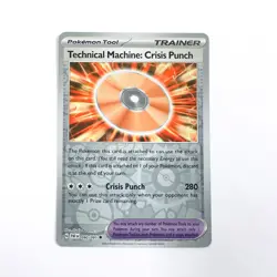 Technical Machine: Crisis Punch 90/91 - Pokemon TCG - Paldean Fates Reverse Holo - Image 1