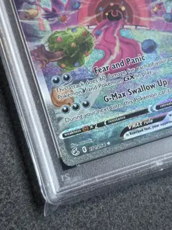 Gengar 🔥VMAX Pokemon Fusion Strike Secret Rare Full Alt Art #271 PSA 8 - Image 4