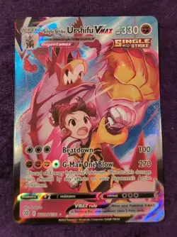 Pokemon TCG Single Strike Urshifu VMAX TG19/TG30 Brilliant Stars Trainer Gallery - Image 2