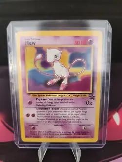Mew #8 Pokemon TCG Non Holo Black Star Movie Promo WOTC Damaged - Image 3