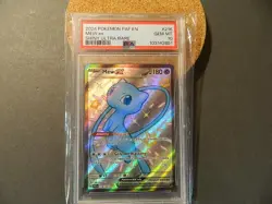Mew ex Pokemon 216/091 SV: Paldean Fates Holo PSA 10 - Image 1