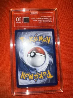 2021 POKEMON CELEBRATIONS CLASSIC COLLECTION #8 DARK GYARADOS-HOLO TAG 10 - Image 2