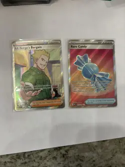 Pokemon Mega Evolutions Lt. Surge’s Bargain And Rare Candy Pack Fresh - Image 1