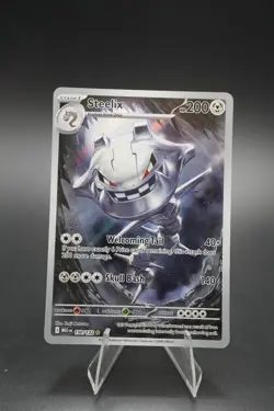 Steelix 150/132 Illustration Rare Pokemon Mega Evolution NM - Image 1