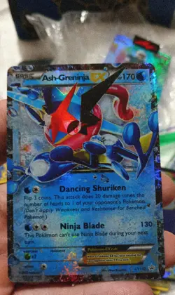 2016 Pokemon X & Y Promo Ultra Rare Ash-Greninja EX XY133 - Image 1