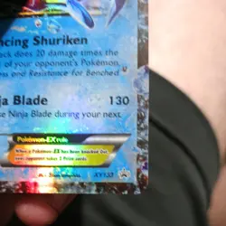 2016 Pokemon X & Y Promo Ultra Rare Ash-Greninja EX XY133 - Image 5