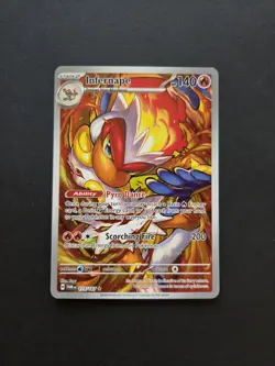 Pokemon TCG Infernape Illustration Rare 173/167 Sv06: Twilight Masquerade Holo - Image 1