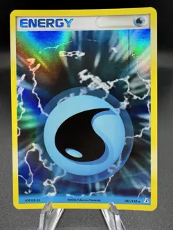 Water Energy 107/110 Holon Phantoms Holo Pokemon TCG NM - Image 1