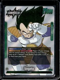 2025 Dragon Ball Super Fusion World Vegeta Leader Manga Booster #FB04-051 - Image 1