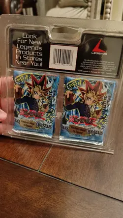 NEW Yu-Gi-Oh! Legend of Blue Eyes White Dragon 4 Unopened Packs 1st Edition 2006 - Image 2