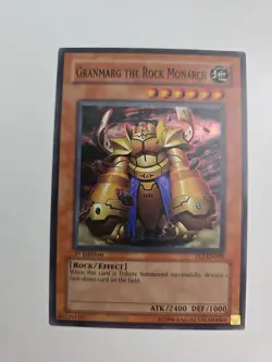 Yugioh Granmarg the Rock Monarch FET-EN009 Flaming Eternity 1st Edition (MP) - Image 1