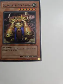 Yugioh Granmarg the Rock Monarch FET-EN009 Flaming Eternity 1st Edition (MP) - Image 5