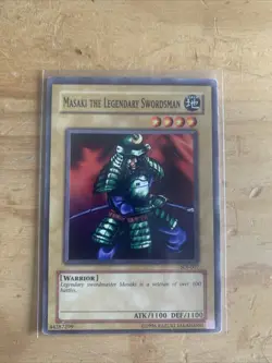 MASAKI THE LEGENDARY SWORDSMAN SDJ-007 YUGIOH - Image 1