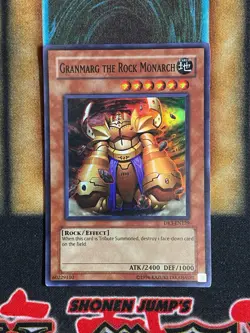Yugioh Granmarg The Rock Monarch DR3-EN129 Super Rare LP - Image 1