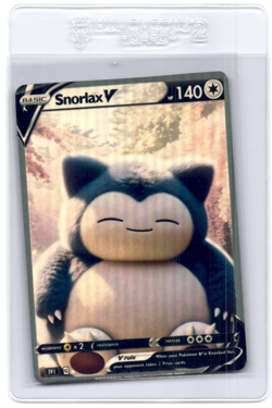 CustomMade madeTOorder full art HOLO pokemon card PTL439 Snorlax Read desc - Image 1