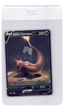 CUSTOMmade madeTOorder full art holo pokemon card PTL296 Rocket's Charmeleon - Image 1