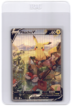 CUSTOMmade madeTOorder full art holo pokemon card Pikachu PTL30 - Image 1