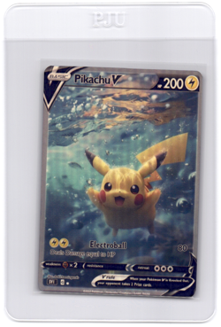 CUSTOMmade madeTOorder full art holo pokemon card PTL81 Pikachu - Image 1