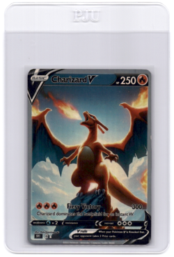 CUSTOMmade madeTOorder full art holo pokemon card PTL126 Charizard - Image 1