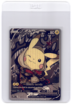 CUSTOMmade madeTOorder full art holo pokemon card PTL94 Pikachu - Image 1
