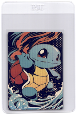 CUSTOMmade madeTOorder full art holo pokemon card Squirtle PTL76 - Image 1