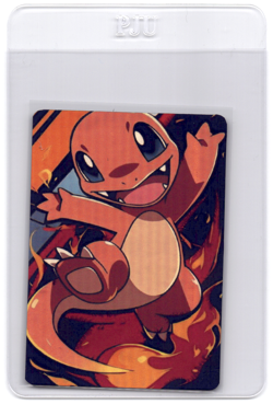 CUSTOMmade madeTOorder full art holo pokemon card PTL114 Charmander - Image 1