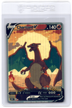 CustomMade madeTOorder full art HOLO pokemon card PTL458 Charizard Read desc - Image 1