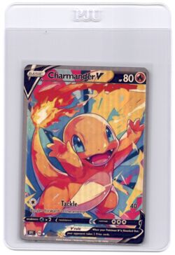 CUSTOMmade madeTOorder full art holo pokemon card PTL196 Charmander - Image 1