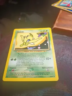 Celebi 16/64 Neo Revelation 2000 Non-Holo Rare WOTC Pokemon Card German - Image 1