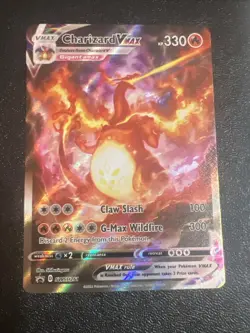 Pokemon TCG Charizard VMAX SWSH261 Black Star Promos Holo Card NM Condition - Image 1