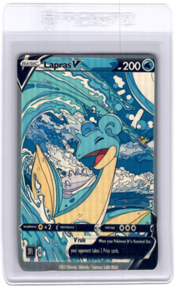CUSTOMmade madeTOorder full art holo pokemon card PTL510 Lapras - Image 2