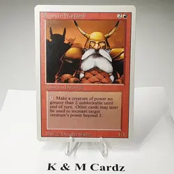 MTG - 3rd Edition - Revised - Dwarven Warriors - Common - LP+ NM - Image 1