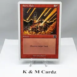 MTG - 6th Edition - Stone Rain - Lightly Played - Image 1