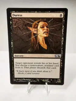 MTG - M14 - Duress - #097 - Lightly Played - Image 1