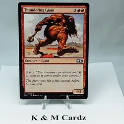 MTG - Welcome Deck 2017 - Thundering Giant - #023 - Image 1