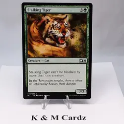 MTG - Welcome Deck 2017 - Stalking Tiger - #028 - Image 1