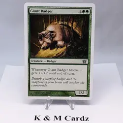 MTG - 8th Edition - Giant Badger - 253/350 - Image 1