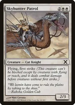 MTG - 10th Edition - Skyhunter Patrol - #41 - Image 1