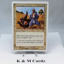 MTG - 7th Edition - Venerable Monk - 053/350 - Image 1