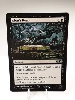 MTG - M14 - Altar's Reap - #084 - Lightly Played - Image 1
