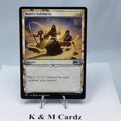 MTG - M21 - Basri's Solidarity - Showcase - #010 - Lightly Played - Image 1