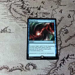 MTG Magic the Gathering Mana Drain (80/794) Commander Legends LP - Image 1