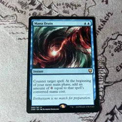 MTG Magic the Gathering Mana Drain (80/794) Commander Legends LP - Image 2