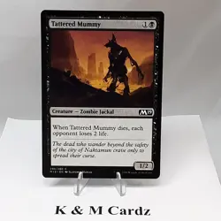 MTG - M19 - Tattered Mummy - #295 - Image 1